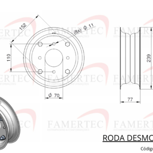 Roda tratorito Motocultivador, microtrator