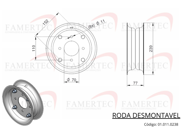 Roda tratorito Motocultivador, microtrator