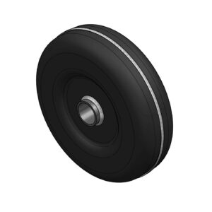 Roda Guia para Roçadeira Ø370×110