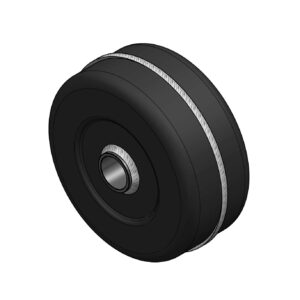 Roda Guia para Roçadeira Ø230×100