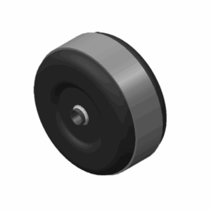 Roda Guia Montada Ø382X186